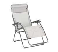 Lafuma MOBILIER - Tumbona de jardín de gravedad cero - XL - Futura XL - Batyline Duo - Gris Galet LFM3116_9714-5 años de garantía