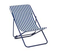 Lafuma Silla para tomar el sol Maxi Transat Rayas azul