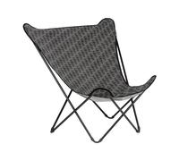 Lafuma Silla para tomar el sol Popup XL Seville Cara/gris oscuro