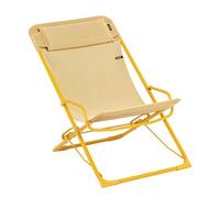 Lafuma Transaswing Batyline Iso - Tumbona oscilante plegable (Miel-Miel amarillo)