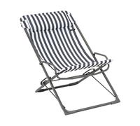 Lafuma Transaswing Colorblock tumbona Rayure Terre (gris)