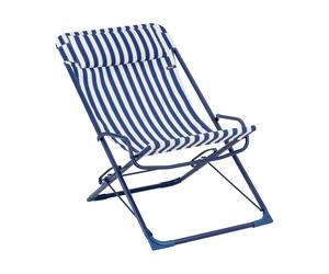 Lafuma Transaswing Multi tumbona Rayas índigo