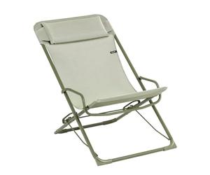 Lafuma Tumbona oscilante plegable Transaswing Batyline Iso (Verde Moss-Moss)