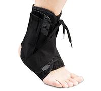 LAFUYSO Tobillera con Cordones - Soporte Ajustable, Ayuda en la Recuperación, Alivia Esguinces y Tendinitis de Aquiles - Para Mujeres y Hombres