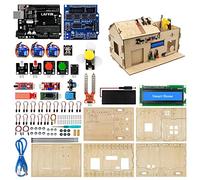 LAFVIN Smart Home IoT Kit de aprendizaje Electrónica DIY STEM Educativo Set Soporte Programación Gráfica Compatible con Arduino IDE con Tutorial