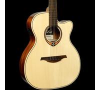 LAG Guitarra Acústica Auditorium Cutaway A/E Tramontane 88 Lag Tapa Abeto Engelmann Macizo Electrónica Stage LAG