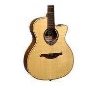 LAG Guitarra Acústica Auditorium Cutaway Tramontane 318 A/E - Natural con Electrónica Fishman Ink3