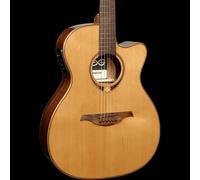 LAG Guitarra Acústica Auditorium Slim Cutaway 118 A/E - Natural