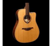 LAG Guitarra Acústica Dreadnought Cutaway Tramontane 170 A/E Electroacústica Satinada Natural