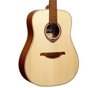 LAG Guitarra Acústica Folk Dreadnought Tramontane 70 - Natural Lag Satinado Tapa Abeto Engelmann Macizo