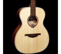 LAG Guitarra Acústica Lâg Auditorium Tramontane 70 - Natural, Folk, Abeto Engelmann Macizo, Caoba, Satinado