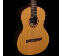 LAG Guitarra Clásica Occitania 118 - Tapa Cedro Rojo Macizo, Acabado Brillante Natural
