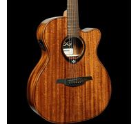 LAG Tramontane 98 Guitarra Acústica Auditorium Cutaway Electroacústica Caoba Maciza Natural