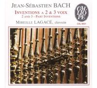 Lagace,Mireille - Inventionen für 2 & 3 Stimmen [Import]