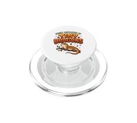 Lagarto dragón Barbudo fácilmente distraído por pequeños Dragones PopSockets PopGrip para MagSafe