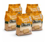 LÂGARTO ESCAMAS DE JABON NATURAL 400GR - PACK 5 UNIDADES | RASMACOR | Detergente natural e hipoalergénico. Lavado a mano o a maquina. Apto para prendas delicadas.