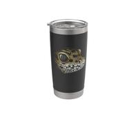 lagarto gecko dibujando a geco leopardo Vaso térmico de acero inoxidable de doble pared