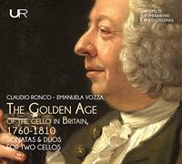 L'Âge d'or du violoncelle en Angleterre, 1760-1810. Ronco, Vozza.
