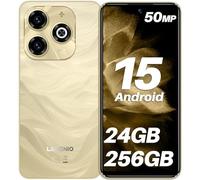 LAGENIO A11 Pro Teléfono Móvil Android 15 Gemini AI, T7250 Octa Core, 24GB+256GB Smartphone, 6.7" HD+ 120Hz, 50MP+8MP, Batería 5150mAh, Cuerpo de 8.7mm Teléfono, Face ID/OTG/GPS/Doble SIM 4G Móvil