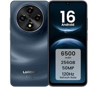 LAGENIO A12 Pro Telefono Movil Andriod 16, 24GB+256GB/1TB 6500mAh, Smartphone 6,9" 120Hz 50MP+8MP, Gemini AI Móvil Octa Core, Dual SIM/Widevine L1/Face ID/Huella Dactilar/GPS/OTG Moviles 4G