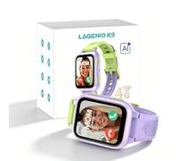 LAGENIO K9 Reloj Inteligente para Niños con GPS, Pantalla AMOLED, Videollamada HD y Cámara 5MP, Smartwatch Infantil AI con Llamadas, 6-12 Años