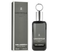 Lagerfeld Classic Grey EdT, línea Classic Grey, Eau de Toilette para hombre, capacidad: 50 ml