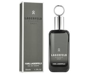 Lagerfeld Classic Grey EdT, línea Classic Grey, Eau de Toilette para hombre, capacidad: 50 ml