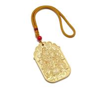 Lagnlnaoy Amuleto colgante de Feng Shui, decoración del hogar, accesorios colgantes de espejo de coche, atrae riqueza, te trae buena suerte, saludable, éxito para papá, hermano mayor