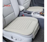 LAGNY Respirable Masaje Cojín de Asiento de Coche para Audi A1 Hacthback Sportback 8X GB/Allstreet Citycarver GB, Cojín Antideslizante Alivia Presión de Cadera,C Elegant Gray-2 Pack