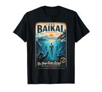 Lago Baikal Siberia Rusia El Profundo Mantiene Secretos Misterio Camiseta