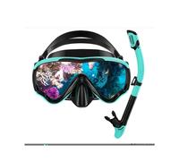 (Lago blu nero) Maschera da nuoto, snorkel e inmersión con coprinaso