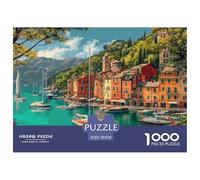 Lago como Puzzle 1000 Piezas para Pasatiempo Creativo Regalo Diversión Decoración del Rompecabezas Juguetes Desafiantes Adultos Y Niños A Partir De 12 Años 70x50cm/1000pcs