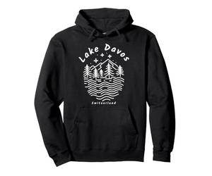 Lago Davos Suiza Sudadera con Capucha