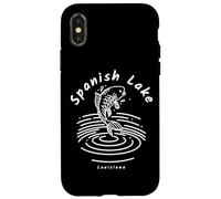 Lago de Luisiana Español Carcasa para iPhone X/XS