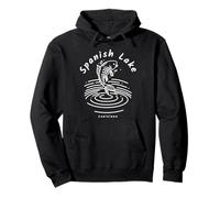 Lago de Luisiana Español Sudadera con Capucha