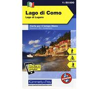Lago di Como, lago di Lugano 1:50.000. Carta escursionistica: Wanderkarte: 9 (Carte escursionistiche Svizzere)