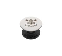 Lago Louise Canadá Naval - Lake Louise Alberta Canadá PopSockets PopGrip Adhesivo