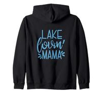 Lago Lovin' Mama Lago Amoroso mamá Lindo Vacaciones Lago Vida Sudadera con Capucha