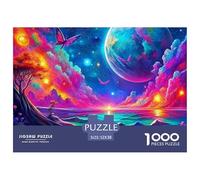 Lago Luna Puzzles 1000 Piezas Serie Art Collection Diversión Adultos Y Niños A Partir De 12 Año 52x38cm/1000pcs
