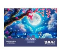 Lago Luna Puzzles 1000 Piezas Serie Art Collection Rompecabezas De Piso Y Juego Familiar Adultos Y Niños A Partir De 12 Año 70x50cm/1000pcs
