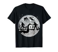 Lago Ness Aliens Mothman Bigfoot Monstruos Cryptid Camiseta