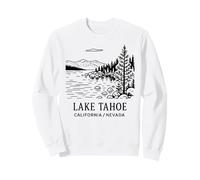 Lago Tahoe Línea Dibujo California Nevada Naturaleza Recuerdo Sudadera