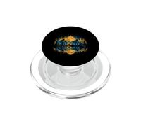 Lago Vida Montaña Iluminada por La Luna Desierto Ciervo Reflexión Natur PopSockets PopGrip para MagSafe
