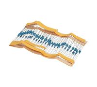 Lagomloot 100 resistencias de película metálica de 1/4 W con 1% de tolerancia de 5,1 K Ohm para bricolaje