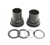 Lagomloot Adaptador de pedalier para bicicleta de montaña FSA B3155 BB386 BB30 PF30, aleación de aluminio de 46 mm de diámetro interior, ajuste a presión a convertidor roscado