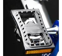 Lagomloot Adaptadores de pedal plano para SPD M520/M540/M8/M9000, nailon resistente sin clip a convertidores planos, fácil instalación para zapatos de ciclismo MTB, color negro