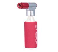 Lagomloot Bomba portátil para neumáticos de bicicleta, aleación de aluminio para mini inflador de aire para Presta para válvula francesa, mecanizado CNC con funda EVA para ciclismo