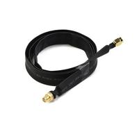 Lagomloot Cable coaxial de alimentación de puerta plana, extensión de baja pérdida de 80 cm para mineros de punto de acceso de helio LoRaWAN, compatible con RAK V2 para Nebra para Bobcat para Sensecap