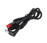 Lagomloot Cable conector CC a Anderson, 1 m, 18 AWG, cobre puro, alimentación en ángulo recto para radio portátil ICOM IC-705, color negro