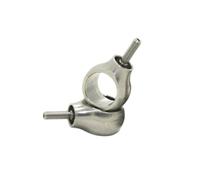 Lagomloot Conector banjo de horquilla delantera de bicicleta, acero inoxidable, apto para cabeza Rockshox XLoc/XX, pieza de repuesto plateada para suspensión de bicicleta